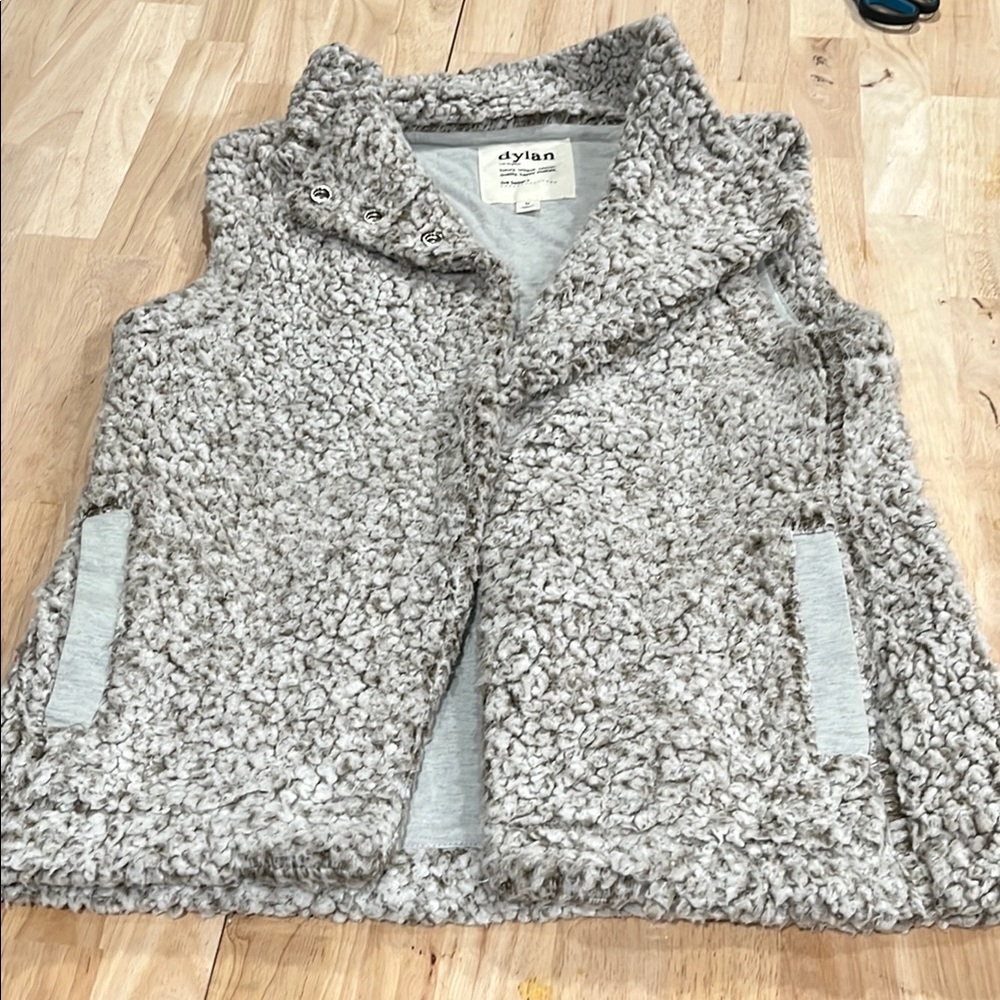 Dylan Textured Gray Vest